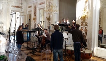 Recording at the Royal Łazienki